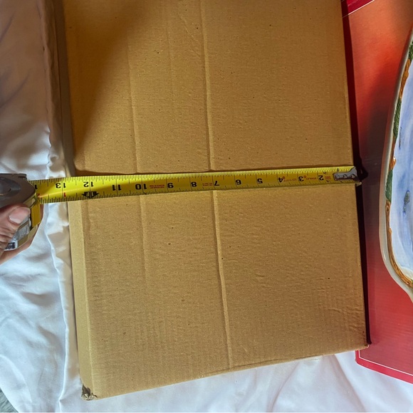 Vintage NOS Holiday Time 17" Christmas Platter Snowman Penguin - Picture 4 of 7